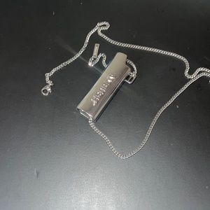 Brand new ambush logo pendant necklace, mens